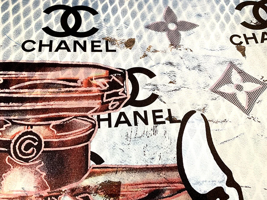 Chanel Number 5 Perfume Disaster Pop Art Street Art Graffiti